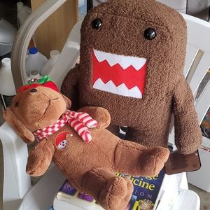 Domo and dog stuff toys